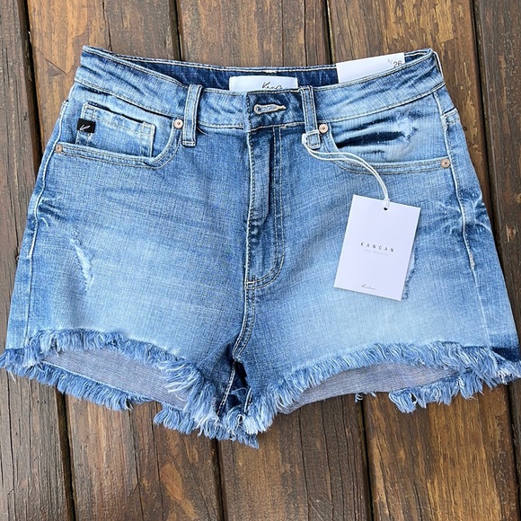 KanCan Pants - KanCan High Rise Shorts